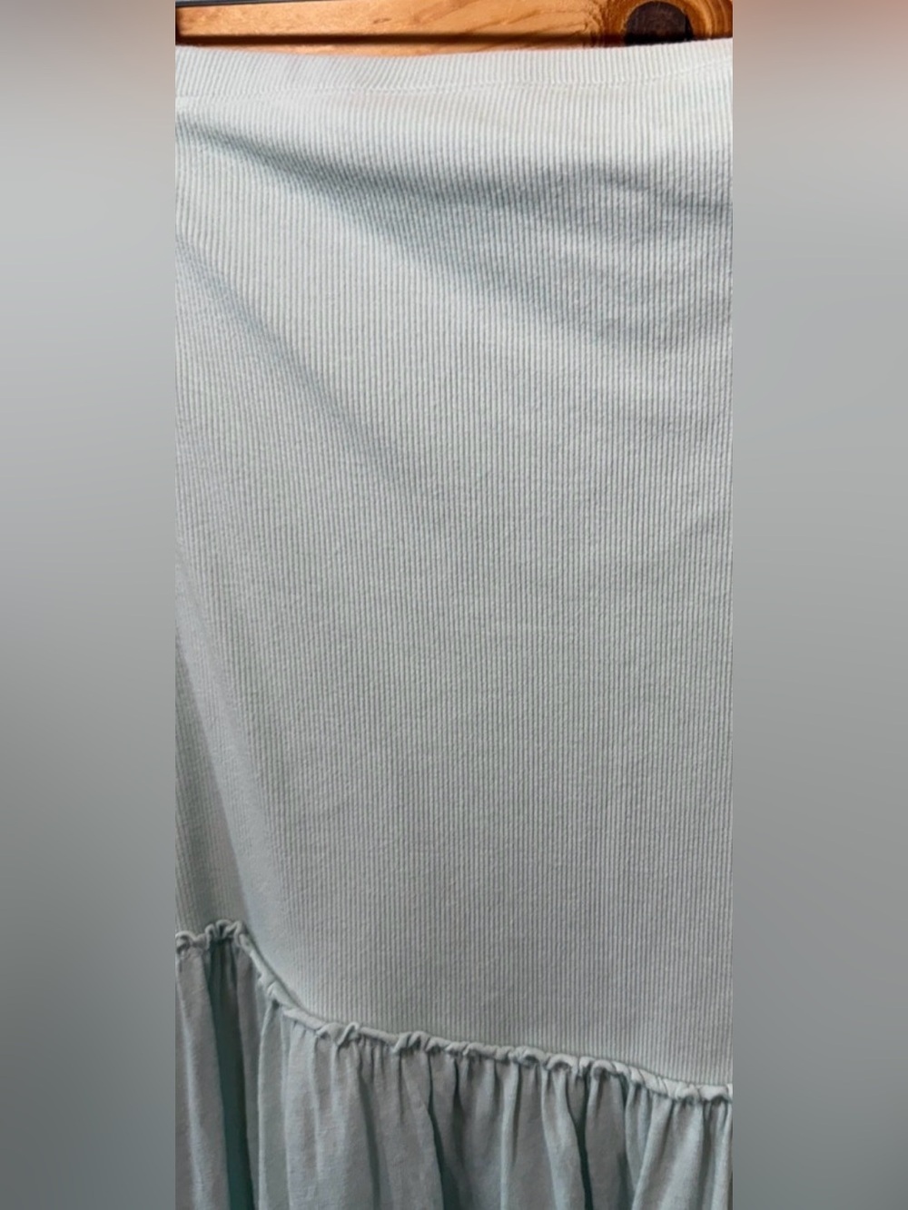 American Eagle Light green Strapless Maxi Dress Medium NWOT - Picture 5 of 5
